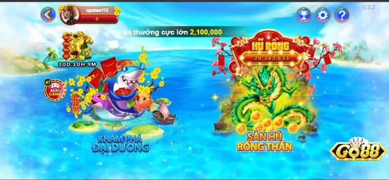 Đa dạng màn chơi săn cá